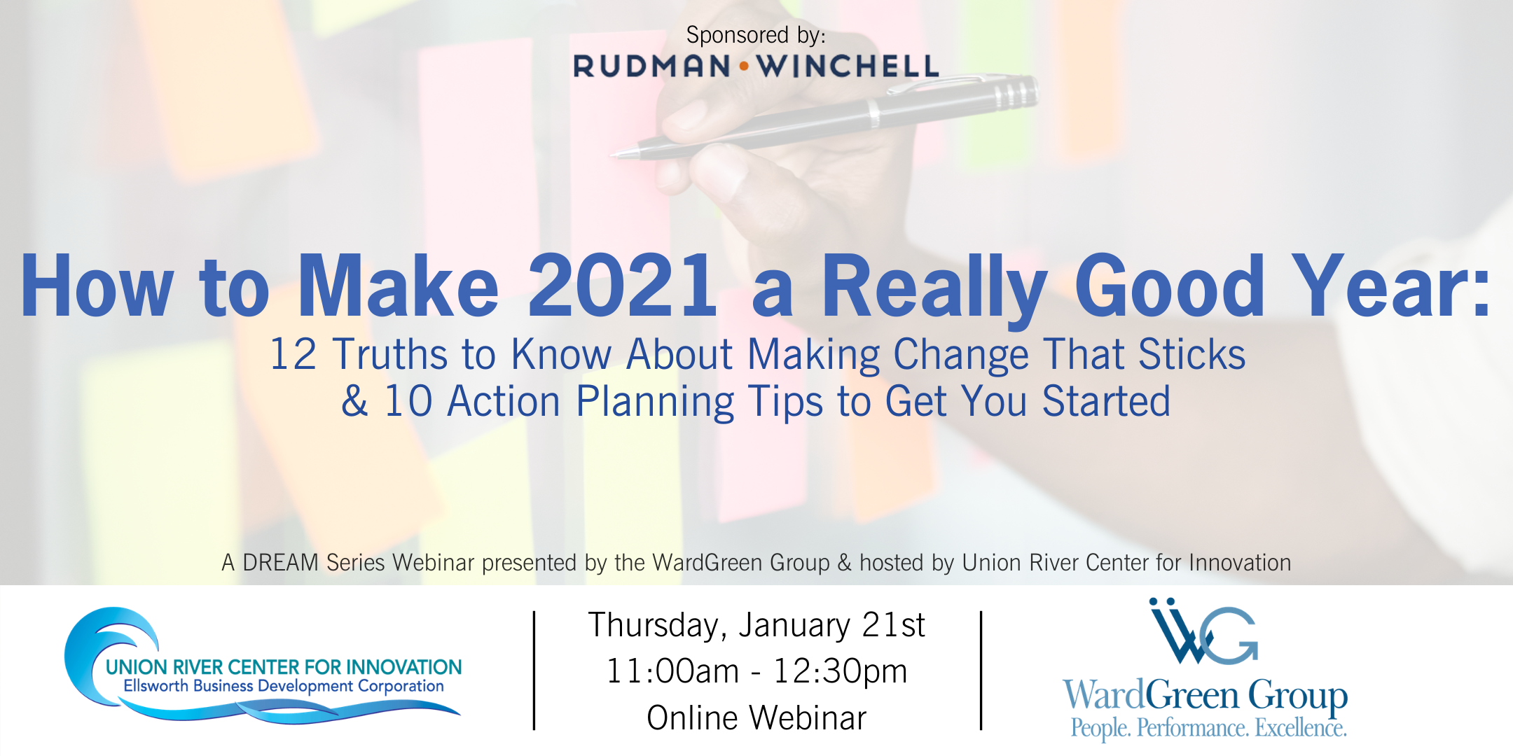 How to Make 2021 a Really Good Year | Union River Center for Innovation