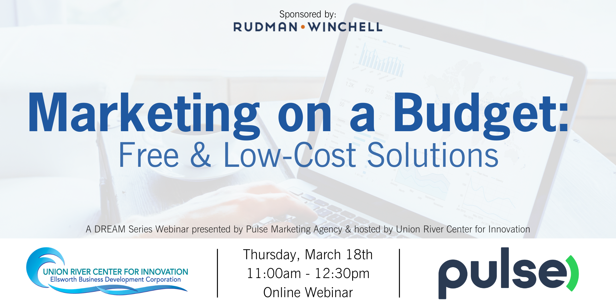 Marketing on a Budget Webinar | Union River Center for Innovation Events